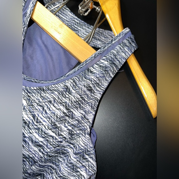 MPG Heathered Gray Purple Athletic Dress With Pockets Size XL EUC - Picture 3 of 7